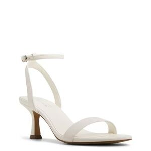 Call It Spring Madelyyn White Ankle Strap Sandals Heels